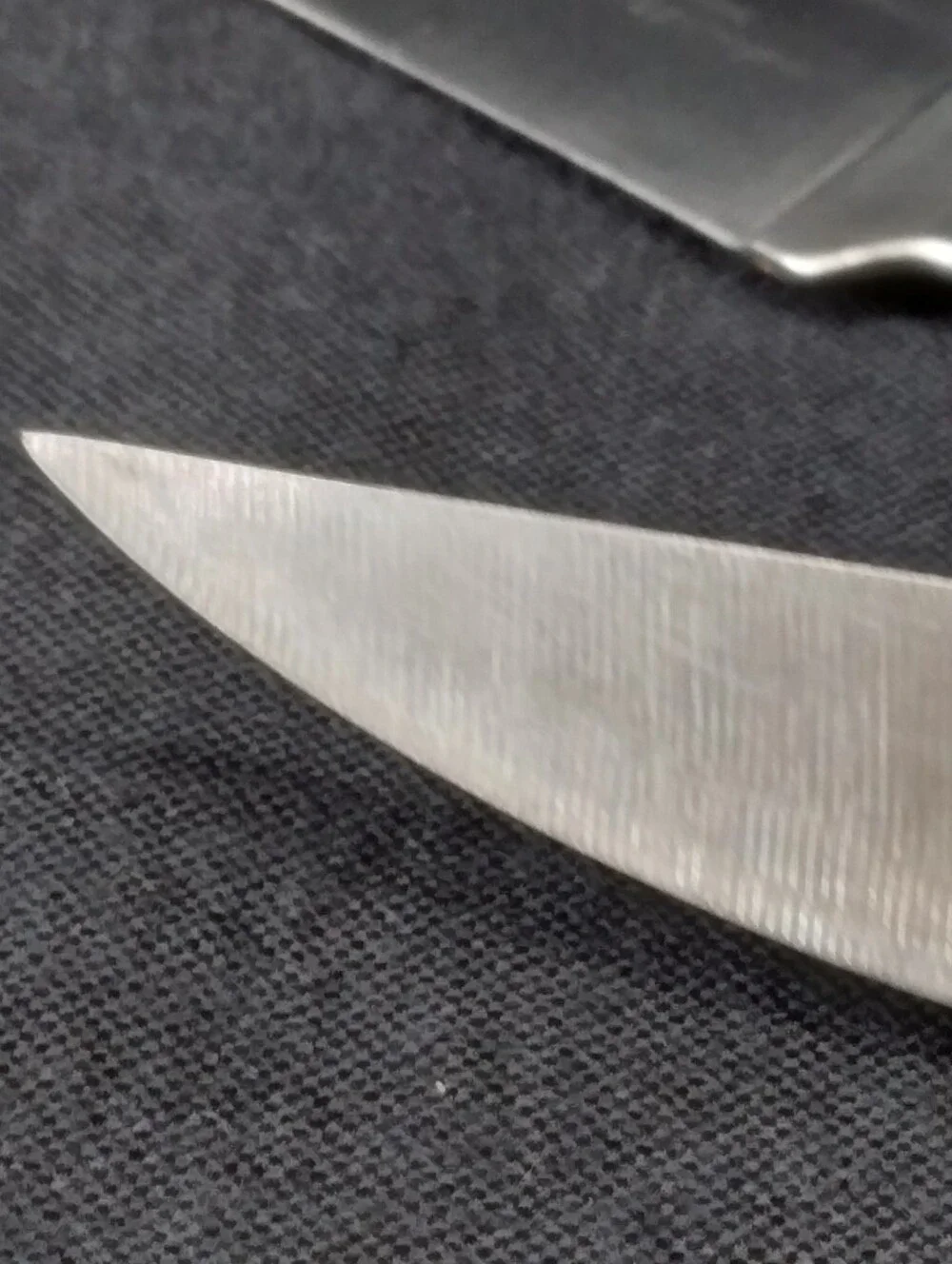 Set of 6 Analon Carbon Steel Steak Knives Heat Treated Ice Hardened 5